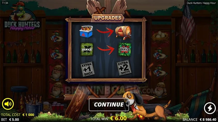 Duck Hunters Happy Hour slot