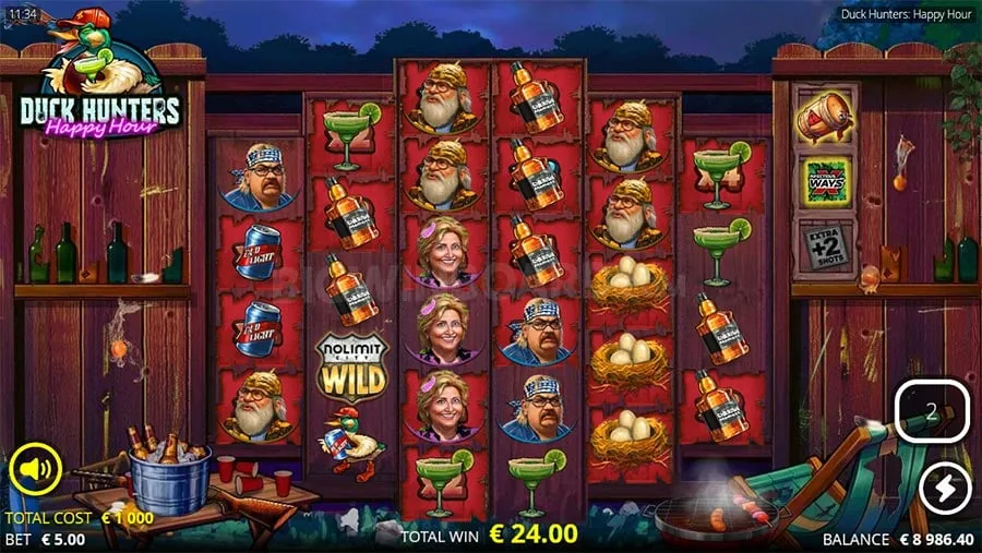 Duck Hunters Happy Hour slot
