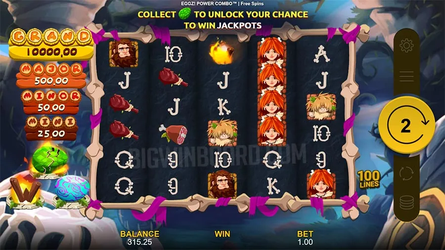 Eggz! POWER COMBO slot