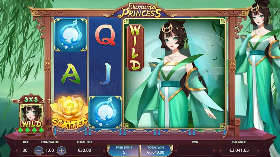 elemental princess slot