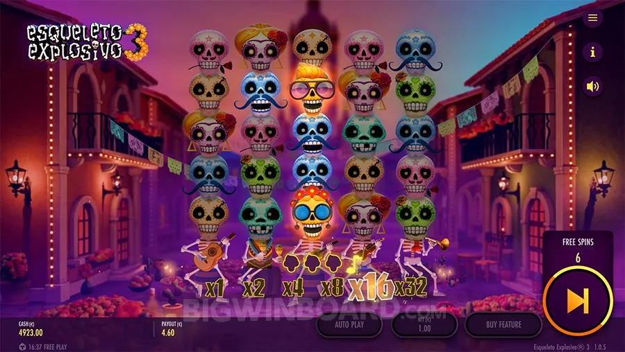 Esqueleto Explosivo 3 slot