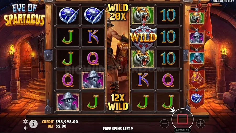 Eye of Spartacus slot