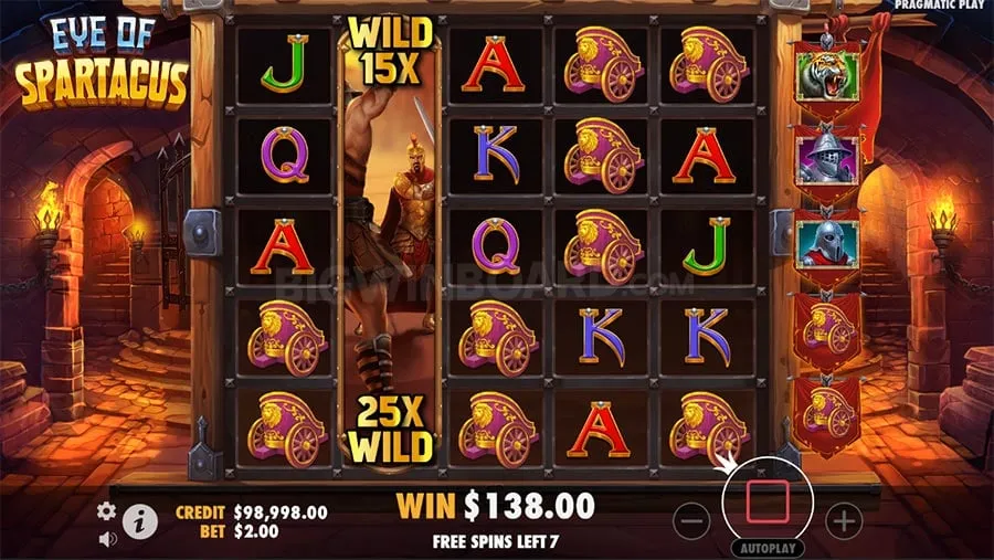 Eye of Spartacus slot