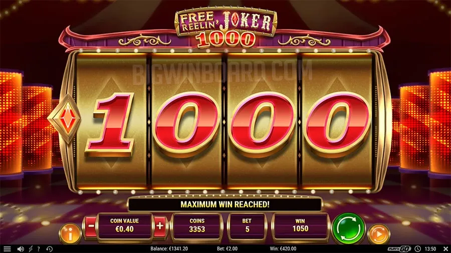 Free Reelin Joker 1000 slot