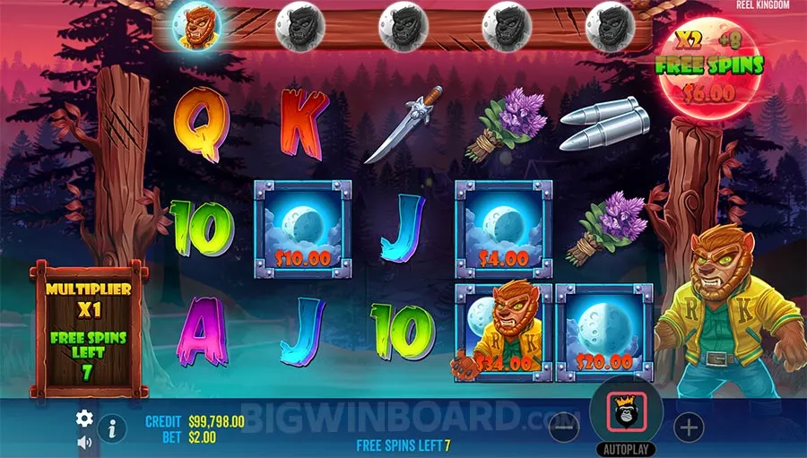Fangtastic Freespins slot