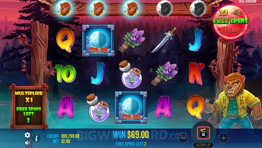 Fangtastic Freespins slot