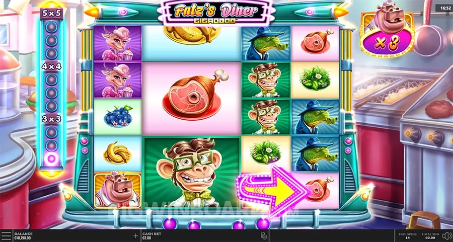 Fatz's Diner slot