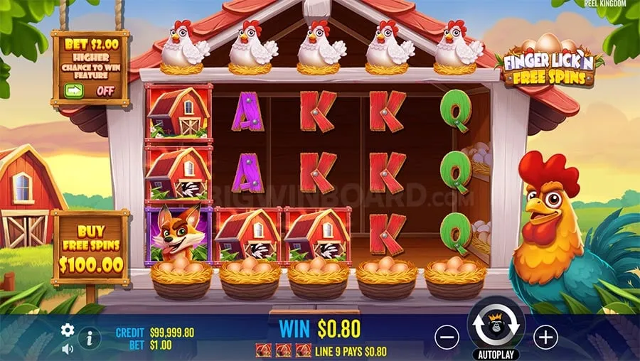 Finger Lick’n Free Spins slot
