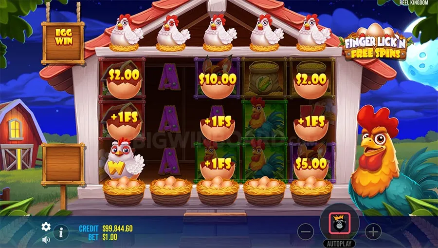 Finger Lick’n Free Spins slot