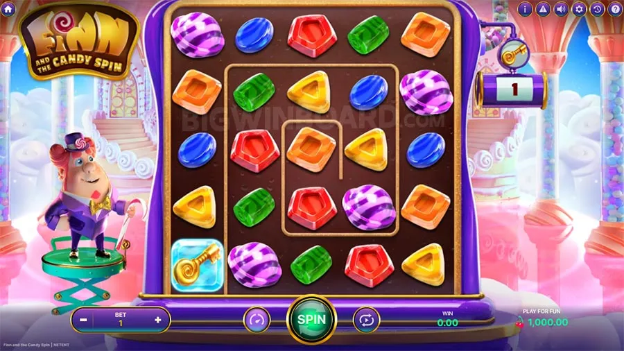 Finn and The Candy Spin slot