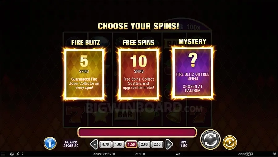 Fire Joker Blitz slot