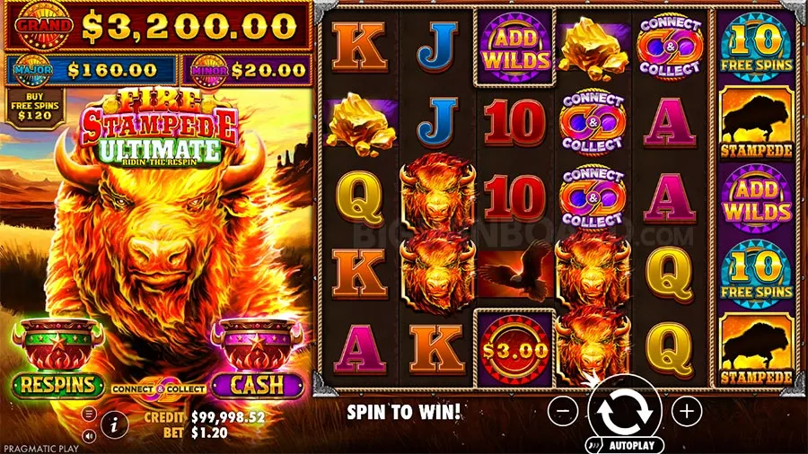 Fire Stampede Ultimate slot