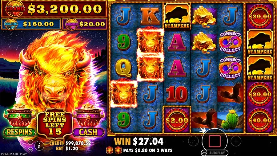 Fire Stampede Ultimate slot