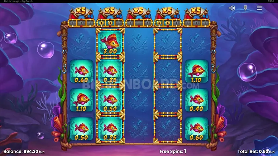 Fish ‘n’ Nudge Big Catch slot