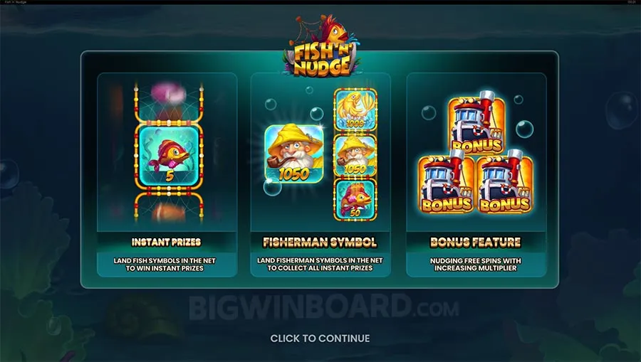 Fish 'n' Nudge slot
