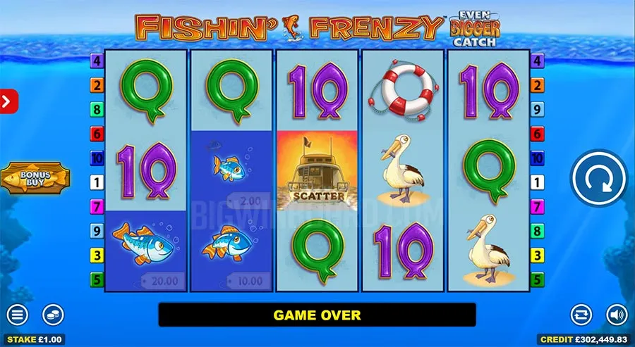 Fishin' Frenzy Even Bigger Catch slot