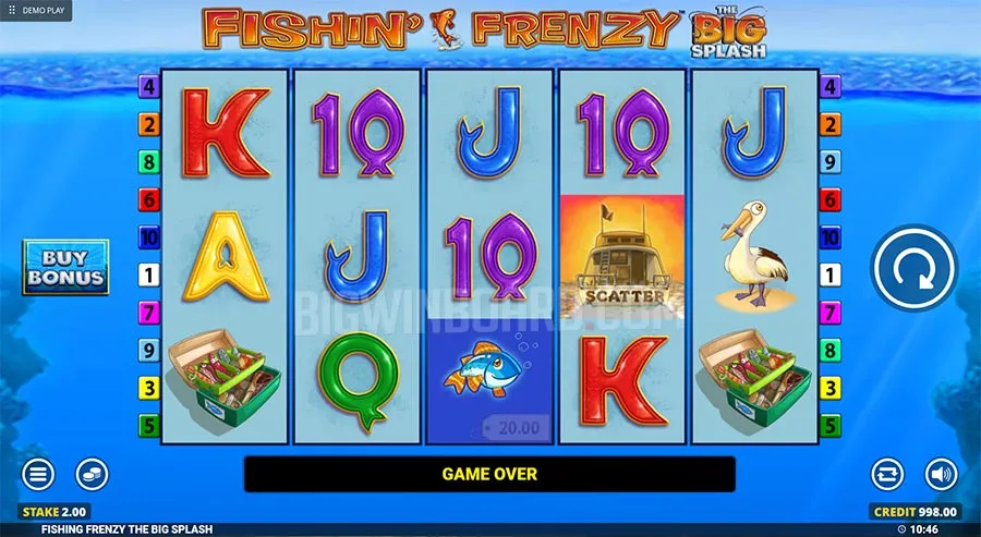Fishin' Frenzy the Big Splash slot