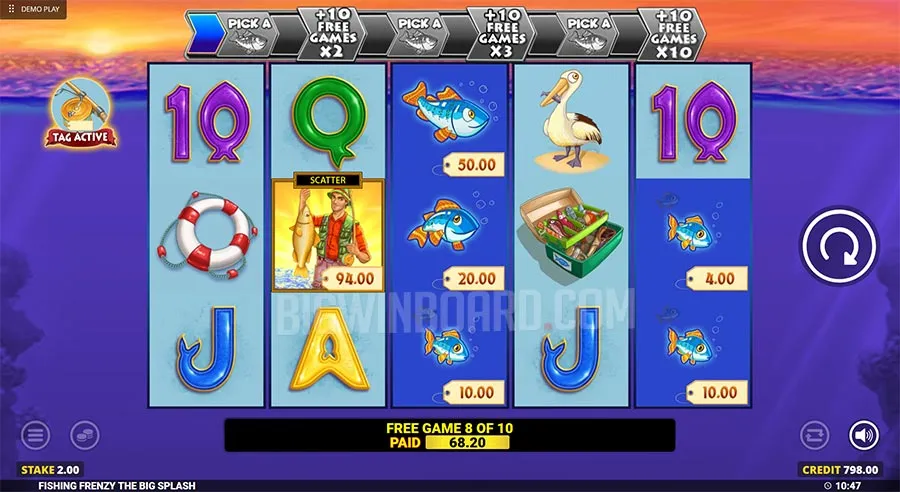 Fishin' Frenzy the Big Splash slot
