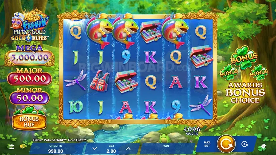 Fishin' Pots of Gold Gold Blitz slot