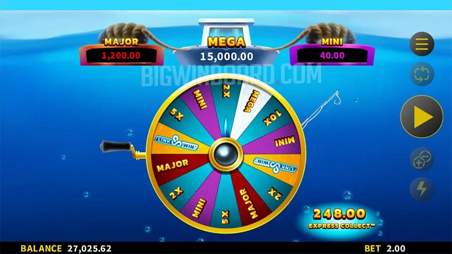 Fishing Deeper Floats of Cash slot