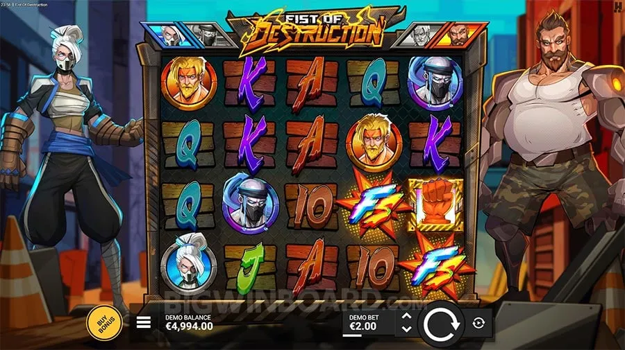 Fist of Destruction slot