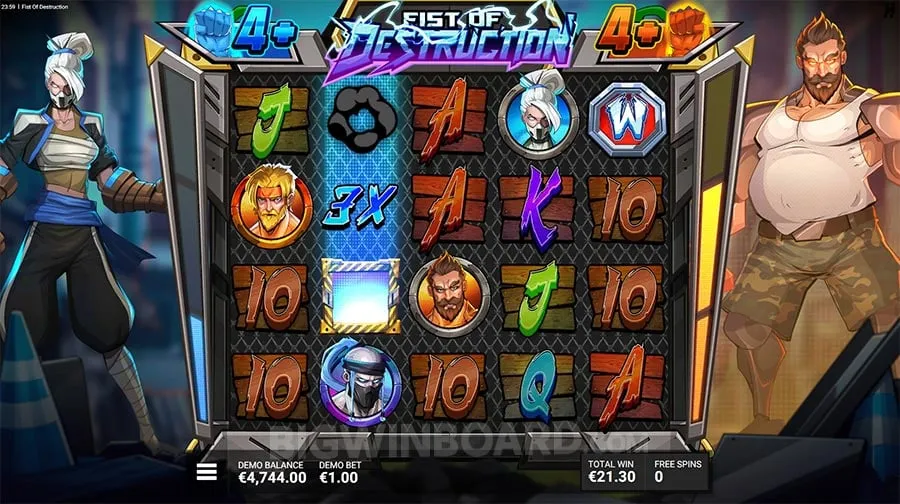 Fist of Destruction slot