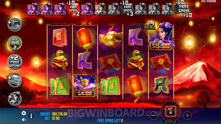 Floating Dragon Year of the Snake slot