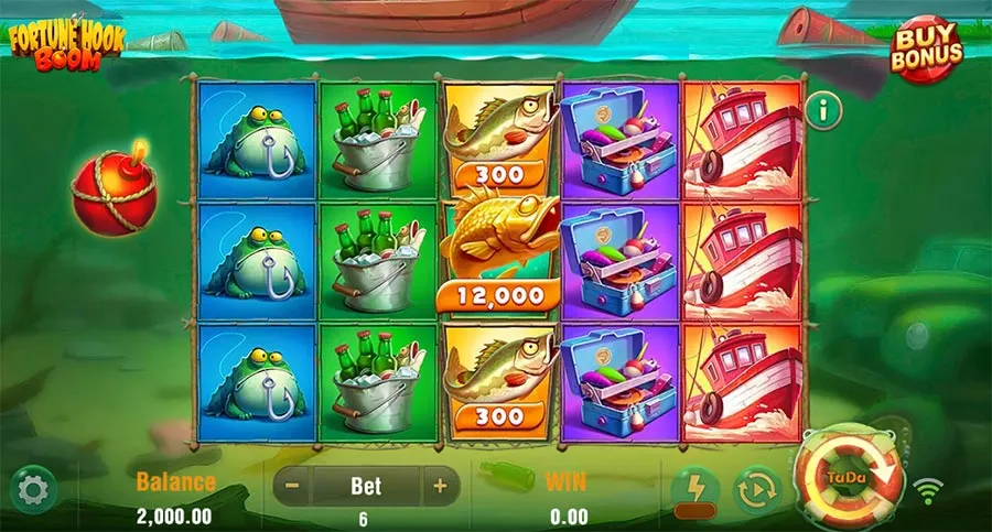Fortune Boom Hook slot