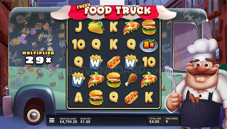Fred's Food Truck slot