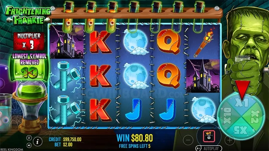 Frightening Frankie slot
