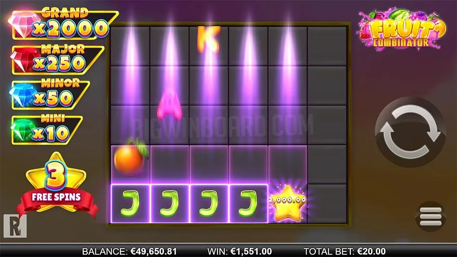 Fruit Combinator slot