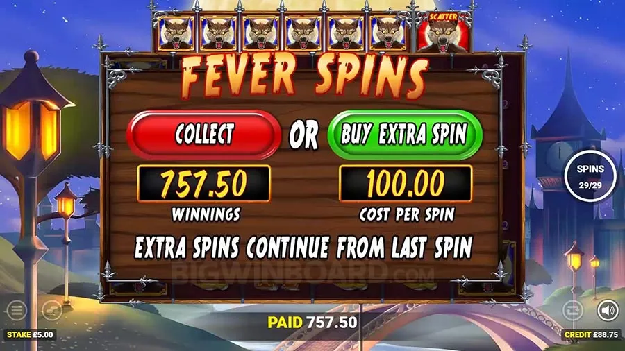 Full Moon Fever slot