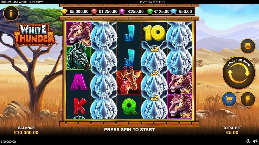 Full Moon White Thunder slot