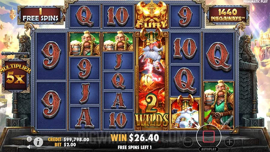 Fury of Odin Megaways slot