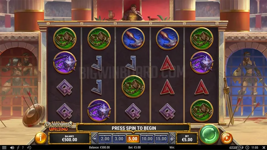 Game of Gladiators Uprising slot