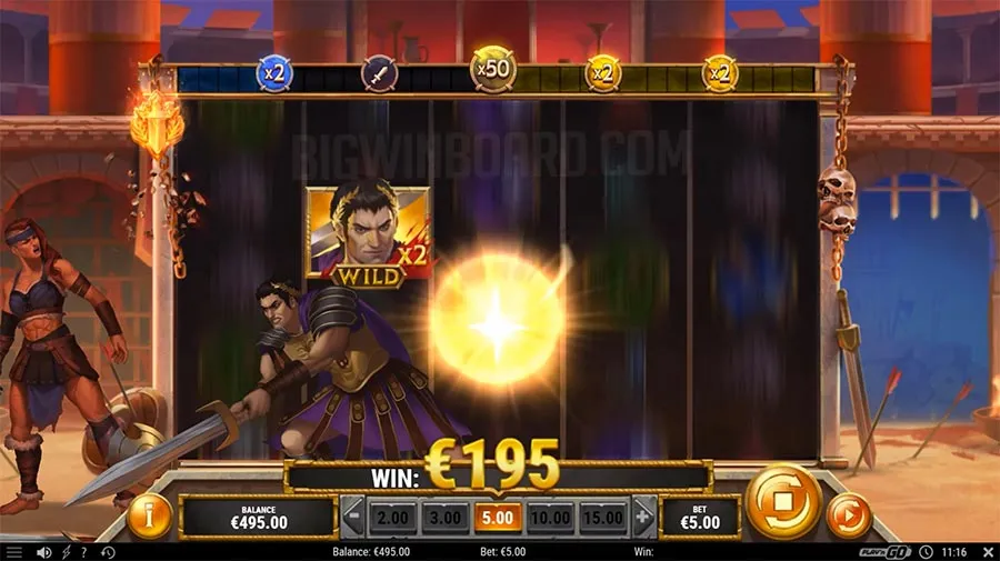 Game of Gladiators Uprising slot