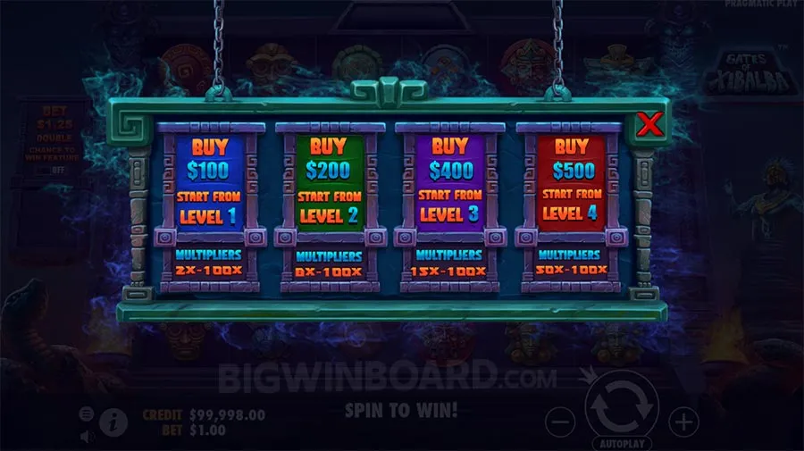 Gates of Xibalba slot