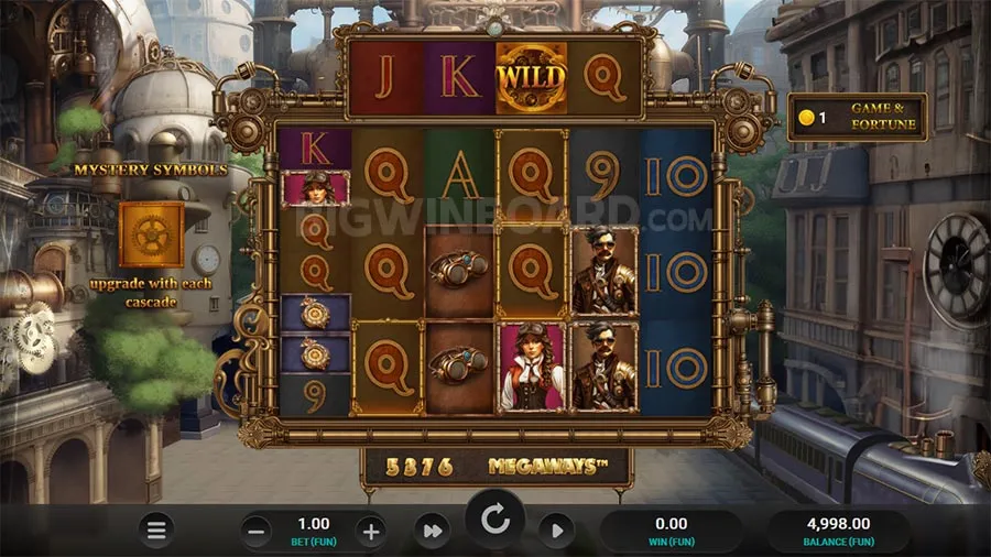 Gears of Eternia Megaways slot