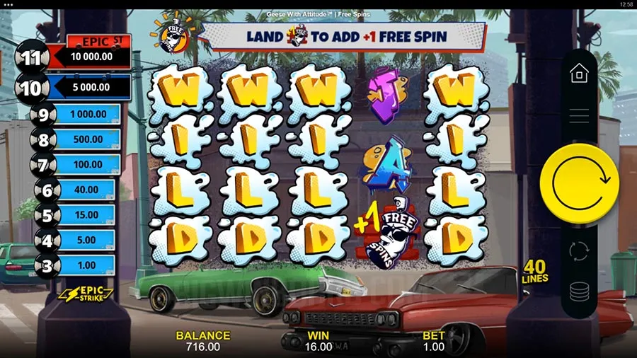 Geese With Attitude slot