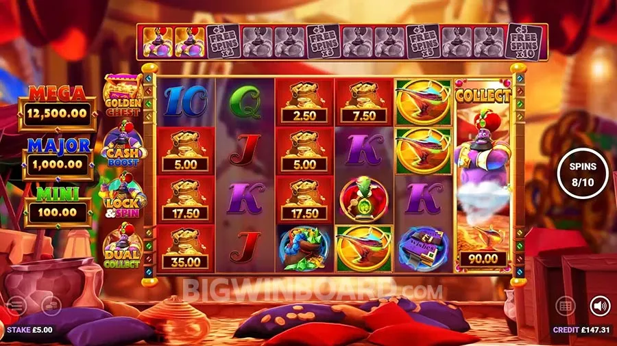 Genie Jackpots Even More Wishes slot