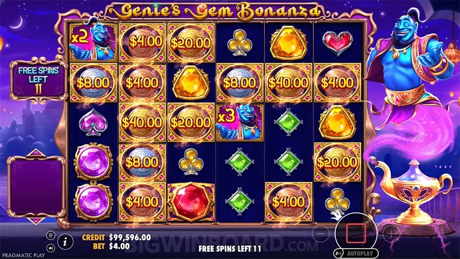 Genie's Gem Bonanza slot