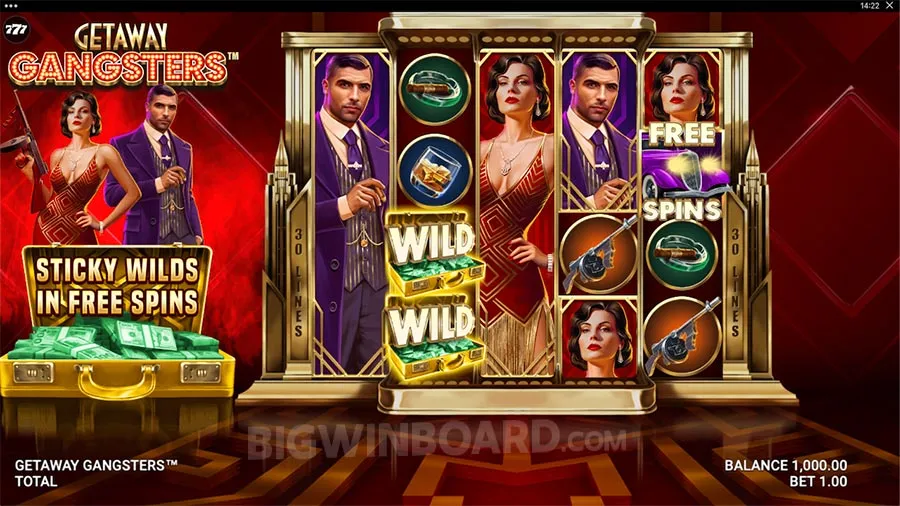 Getaway Gangsters slot