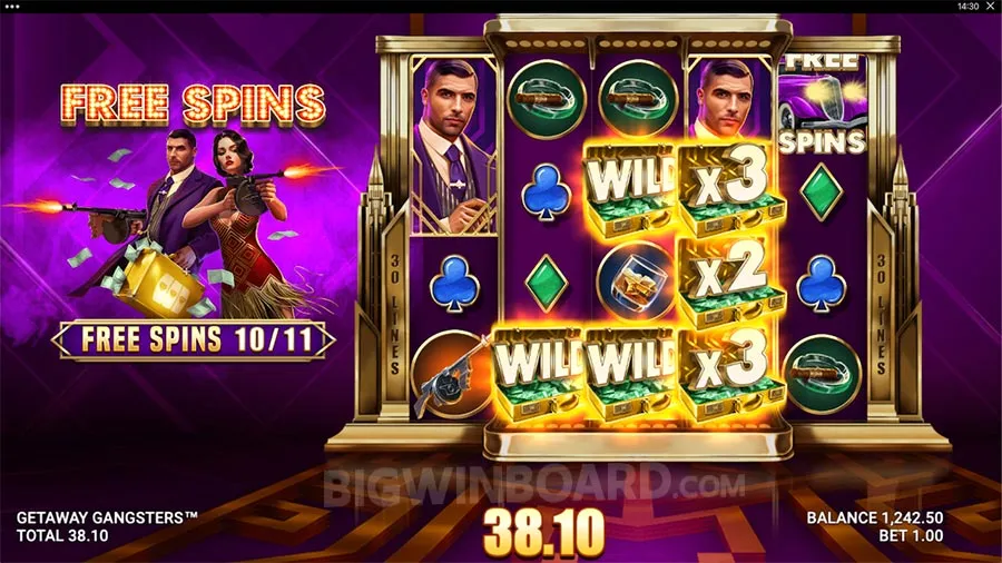 Getaway Gangsters slot