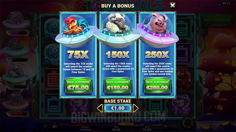 Giganimals Gigablox slot