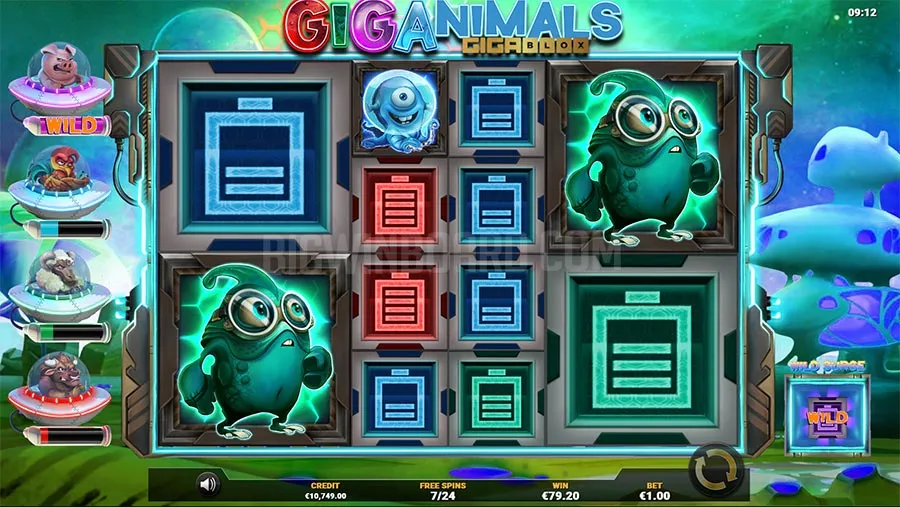 Giganimals Gigablox slot