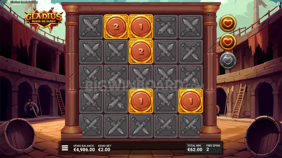 Gladius Death or Glory slot