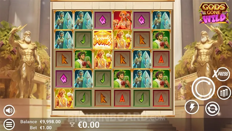 Gods Gone Wild slot