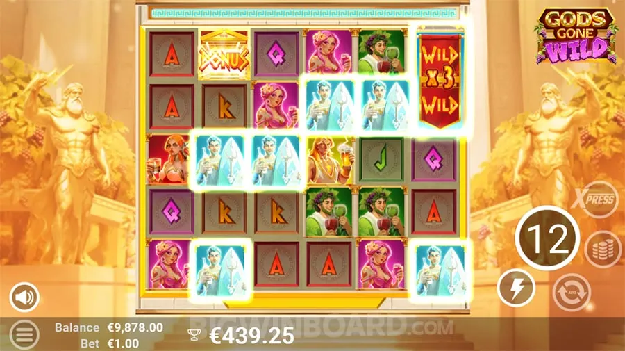 Gods Gone Wild slot