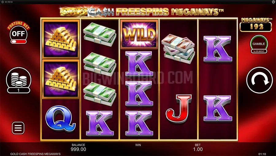 Gold Cash Free Spins Megaways slot