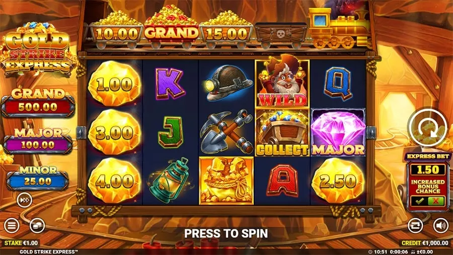 Gold Strike Express slot